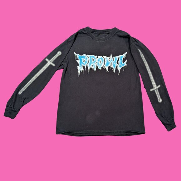 Prowl Long Sleeve Black Shirt Size S for Women - Picture 2 of 2